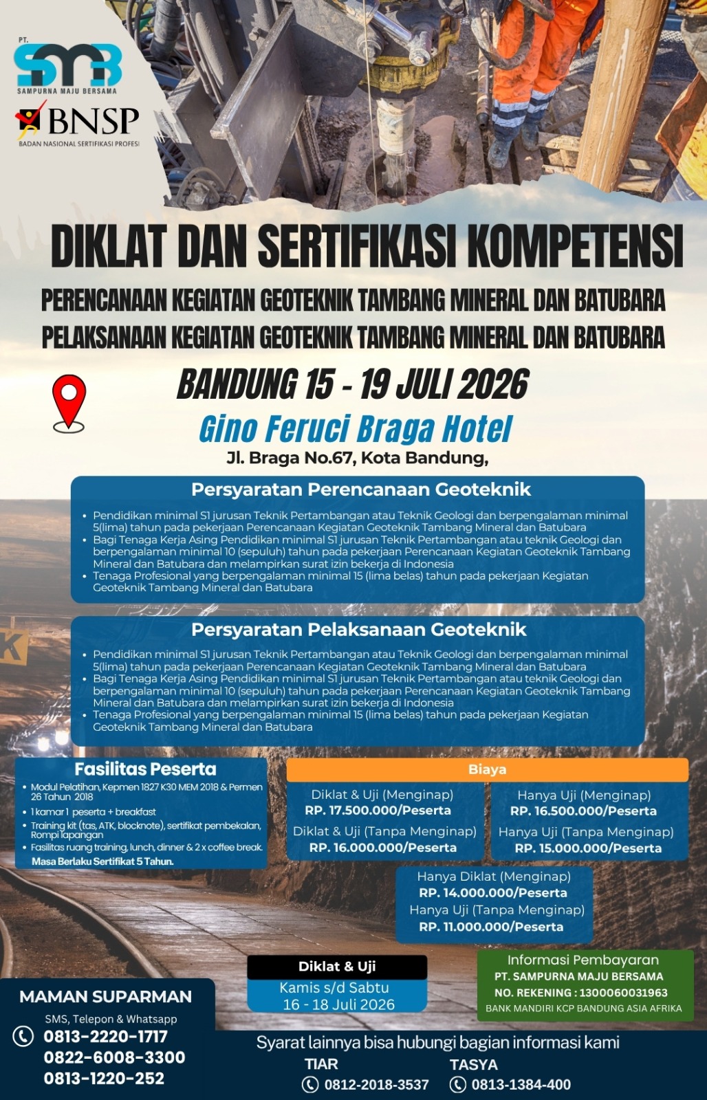 Diklat dan Sertifikasi